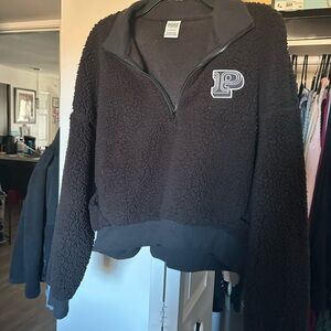 PINK Victoria's Secret Black Pullover